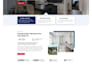 design a modern construction or roofing company website